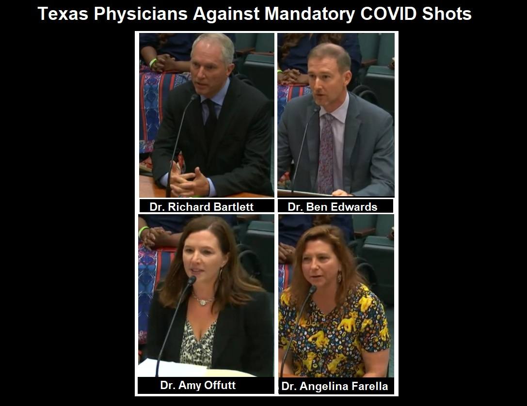 Medical Doctors Testify Before State Senate in Texas! Texas-Physicians-Against-Mandatory-COVID-Shots