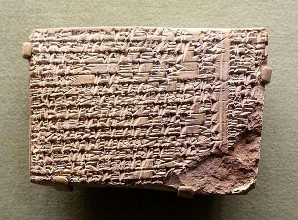 Fragment of the Myth of Etana. Morgan Library & Museum - New York City (Public Domain)