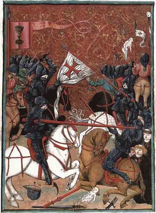 The Hussite Wars have gone down in history as a bloody struggle between the Hussites and Catholic crusaders. (Public domain).