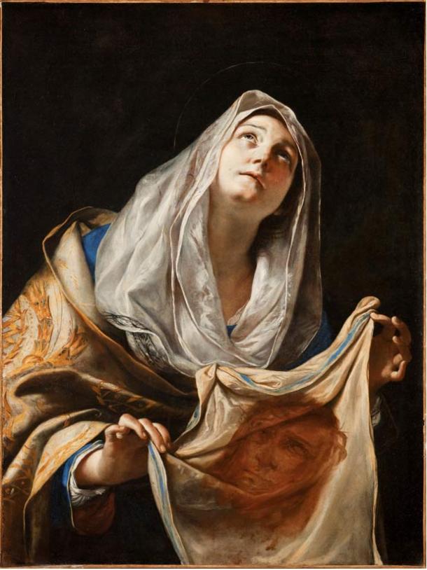 St. Veronika, painted by Mattia Preti