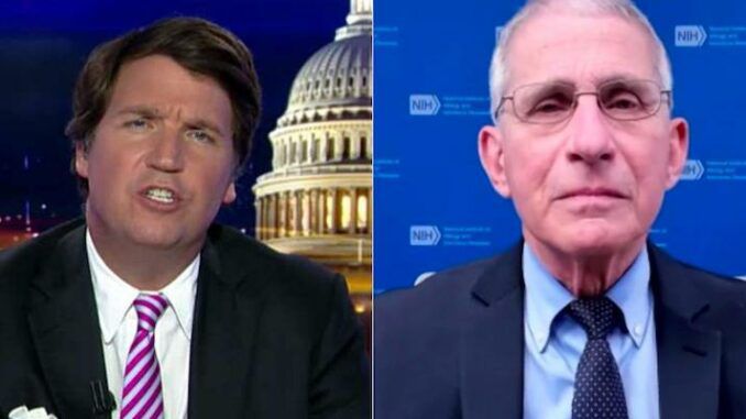 Tucker Carlson demands criminal investigation into Dr. Anthony Fauci