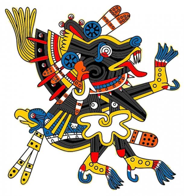 Pre-Colombian imagery of Xolotl, the death dog god. (Public domain)