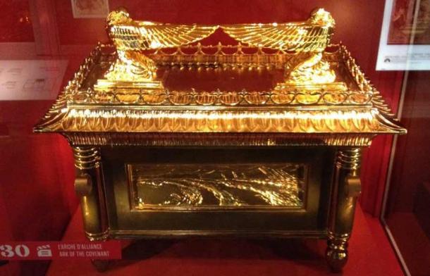 The original Ark of the Covenant prop from the film Raiders of the Lost Ark, on display in Edmonton, Alberta, Canada. (Author provided)