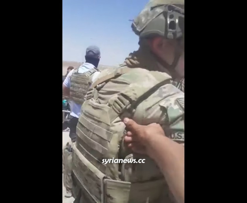 Syrians in Farfarah village kick out US oil thieves and their Kurdish SDF proxies