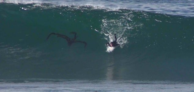 Weird object spotted underwater in surfer video News-surfer