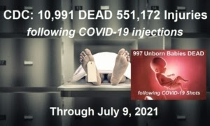 CDC/VAERS Stats Through July 9th, 2021 CDC-VAERS-COVID-19-Deaths-7.9.21-768x461-1-300x180