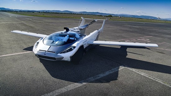 Flying Car Prototype Completes Successful Inter-City Test Flight Flying-car-Robb-Report