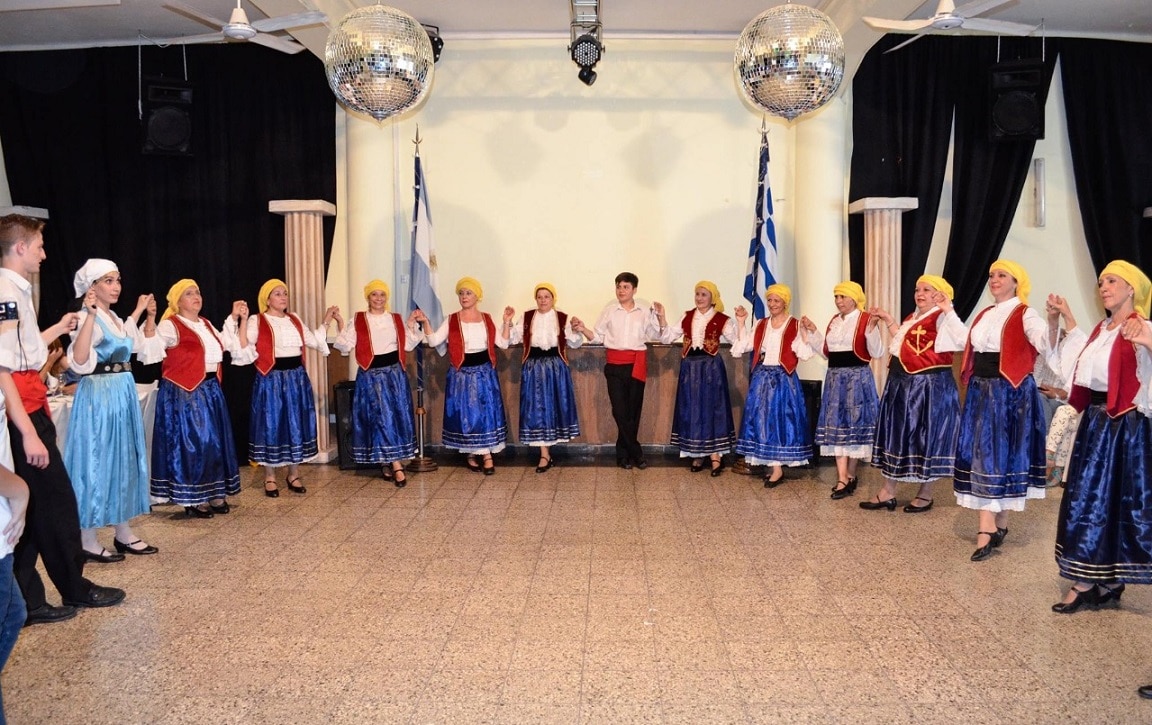 Members of the Greek community of Cordoba Argentina