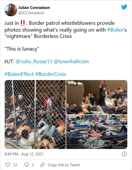 Fed-Up Border Patrol Agents Document “Horrifying” Conditions in Biden’s Migrant Facilities Image-708
