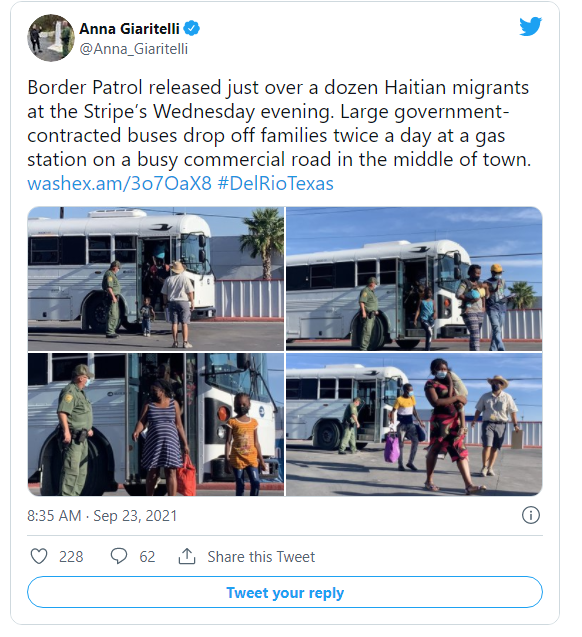 Feds Dumping Haitians at Texas Gas Station Image-1835
