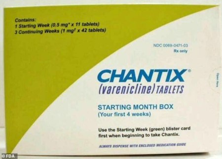 Pfizer recalling ALL stocks of its anti-smoking drug Chantix Dm3