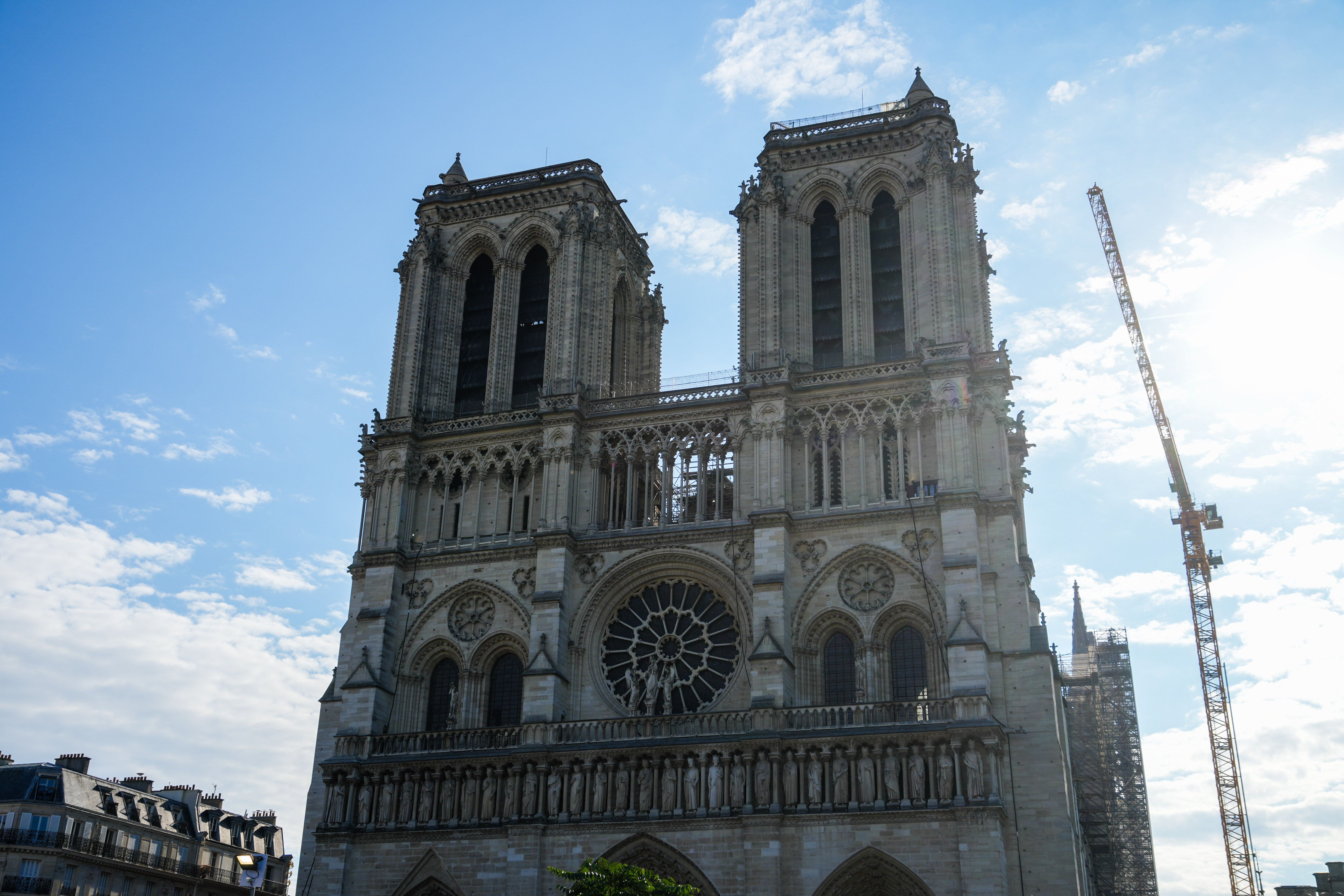 France&rsquo;s Notre Dame Cathedral is seen in Paris on September 18.&nbsp;It took more than two years to stabilize and secur