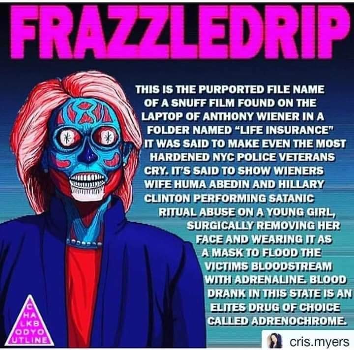 frazzledrip video hrc and Huma aibden on Anthony Weiner's laptop