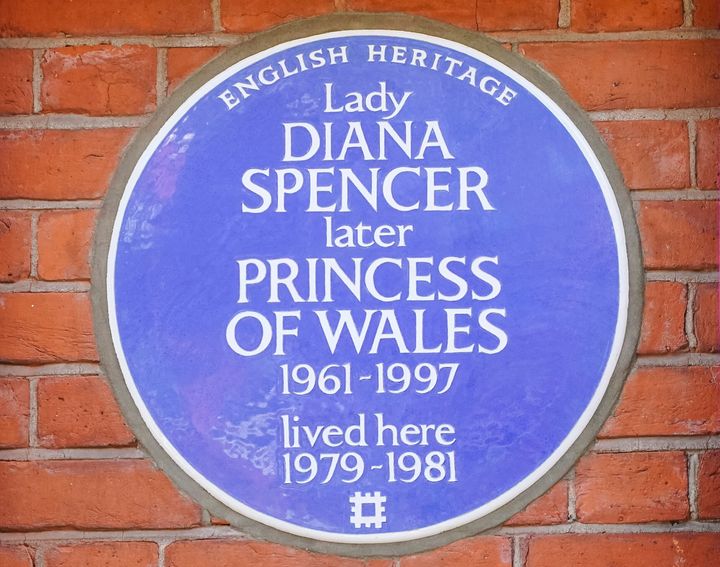 The English Heritage blue plaque is unveiled outside Coleherne Court, Old Brompton Road on Sept. 29. London finally honored t