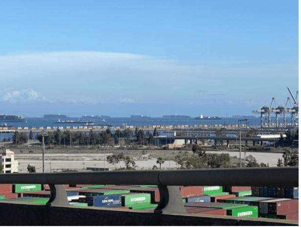 PHOTOS: 66 Cargo Ships Hover Near L.A., Long Beach Ports; UPDATE: 100 Ships Image-1318
