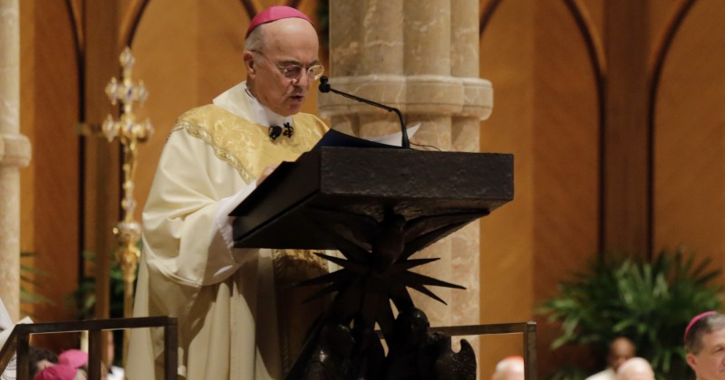 archbishop viganò slams pope for pushing jabs containing material from aborted fetuses