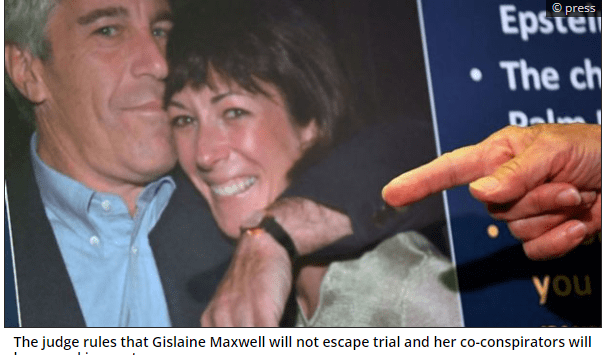 Judge Rejects Ghislaine Maxwell Plea Deal: Elite Co-Conspirators to Be Named at Trial Image-199