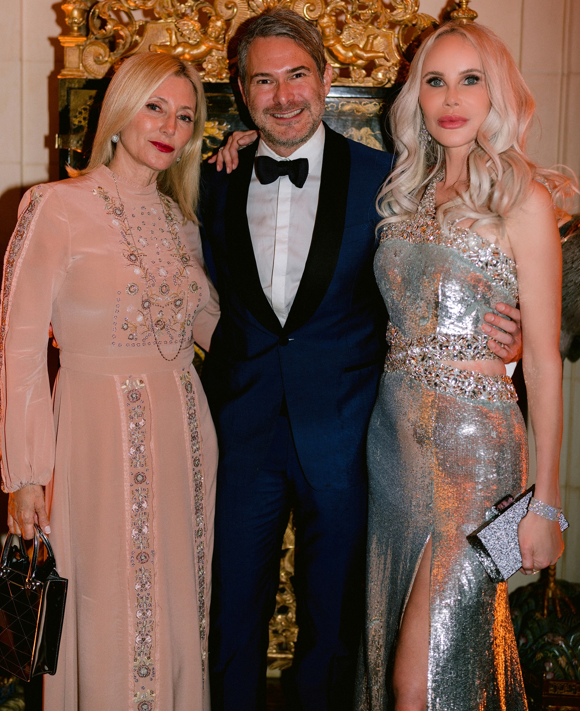 Marie Chantal Crown Princess of Greece Bronson Van Wyck and Vanessa Getty The Wedding of Billionaire Heiress Ivy Getty Was a Show of Elite Power and Symbolism