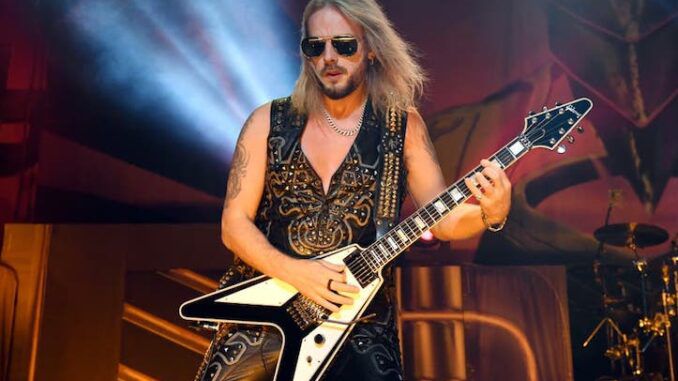 Judas Priest guitarist suffers massive aneurysm during show