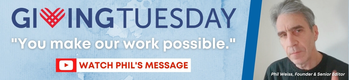Support Mondoweiss on Giving Tuesday!