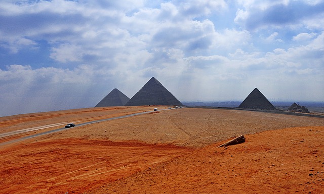 pyramids of giza, egypt