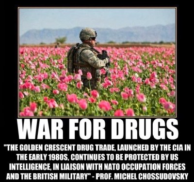 USA Troops Protecting Opium Heroin