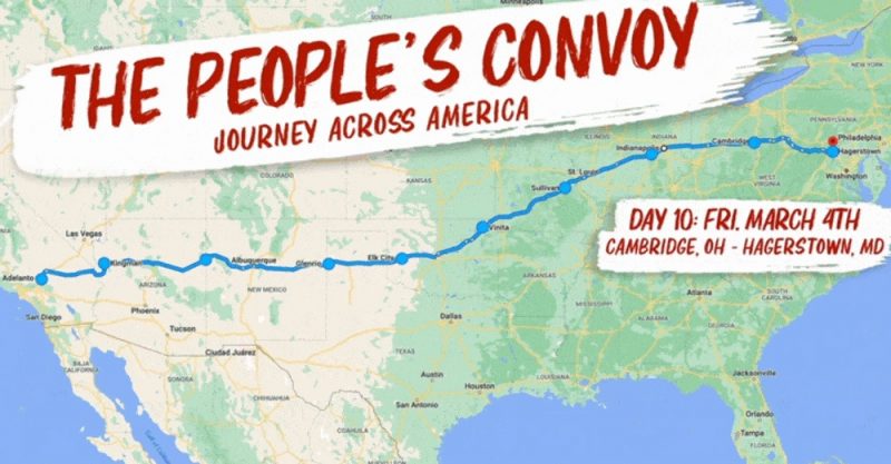 Worldwide Walkouts – Show Up Strong to Defeat the Mandates Peoples-Convoy-Progress-2022-03-07-800x417