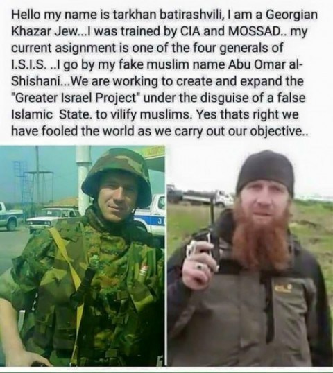Islamic Muslim Terrorists are Jews