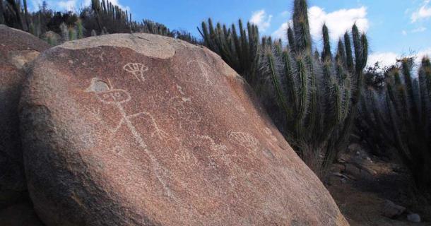 Ancient petroglyphs at the Valle del Encanto in Chile. Source: Vera & Jean-Christophe / CC BY-SA 2.0