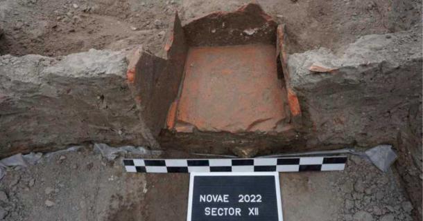 Ancient Roman refrigerator found at Novae Roman settlement, Bulgaria. Source: P. Dyczek / PAP