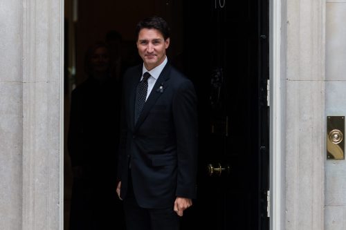 Canadian Prime Minister Justin Trudeau in London, United Kingdom on September 18, 2022. [Wiktor Szymanowicz - Anadolu Agency]