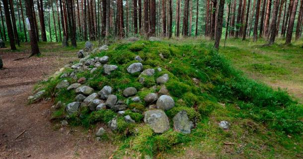 An ancient burial mound in Poland, Tumuli in Wesiory (representational image). Artur Henryk / Adobe Stock