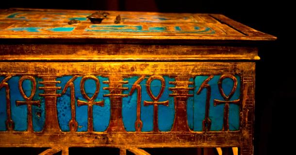 Elaborate Box with Cartouche of Amenhotep III found in Tutankhamun’s tomb. (Dmitry Denisenkov / Flickr)