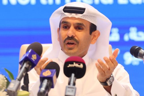 Qatar's Minister of State for Energy Affairs and President and CEO of QatarEnergy Saad Sherida al-Kaabi in Doha on June 19, 2022 [KARIM JAAFAR/AFP via Getty Images]