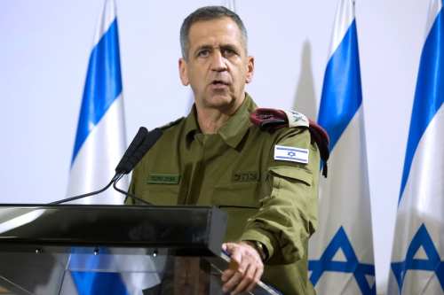 Chief of Staff of the Israeli occupation army, Aviv Kochavi on 12 November 2019 in Tel Aviv [Amir Levy/Getty Images]