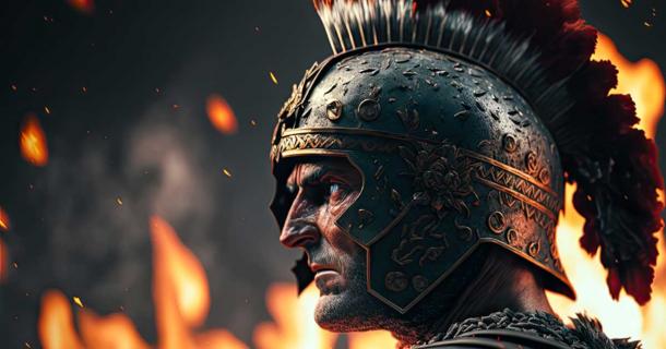 Representational image of a Roman soldier with a red-crested helmet. Source: Sunshower Shots / Adobe Stock 