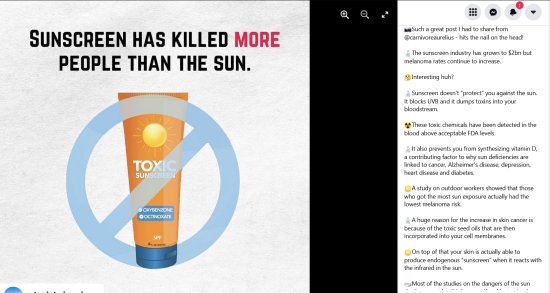 Skin Cancer is not caused by the Sun