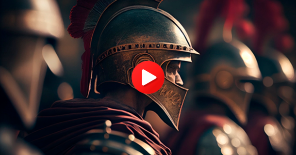 Roman soldier. Source: S... / Adobe Stock/Insert Button Play Video by Dehweh