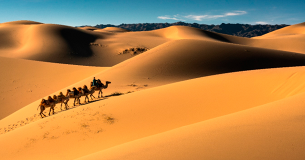 Xuazang crossed the Gobi Desert and through Central Asia. Source: peerasit/By Adobe Stock