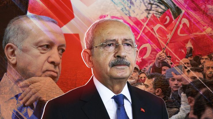 Turkey elections candidates. Recep Erdoğan Kemal Kılıçdaroğlu