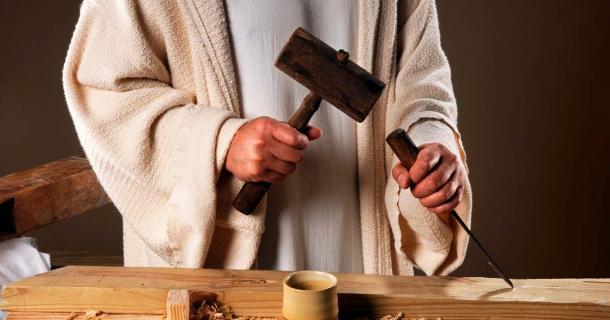 Jesus as a carpenter. Source: R. Gino Santa Maria / Adobe Stock.