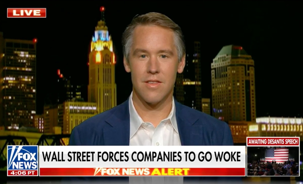 Frericks gave his two cents on companies "going woke" during an appearance on Fox News’ “Jesse Watters Primetime." 